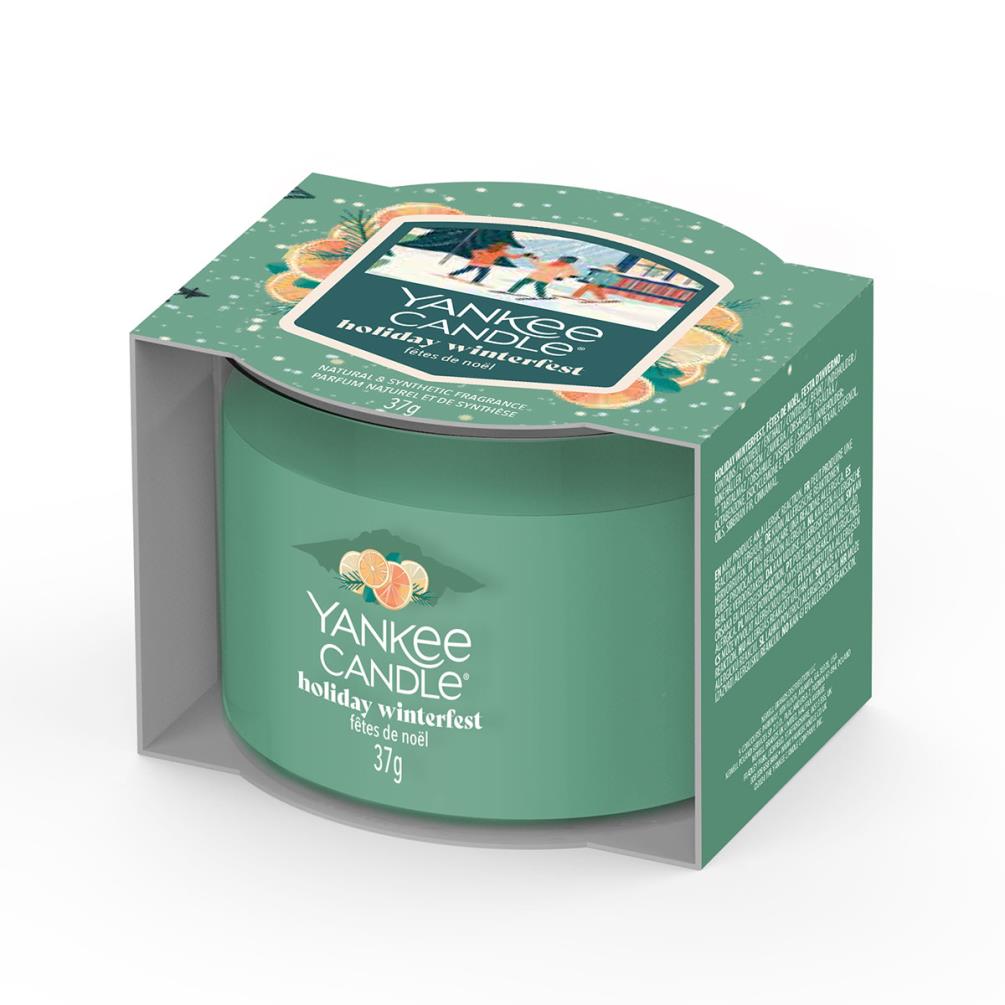 Yankee Candle Holiday Winterfest Filled Votive Candle Extra Image 1